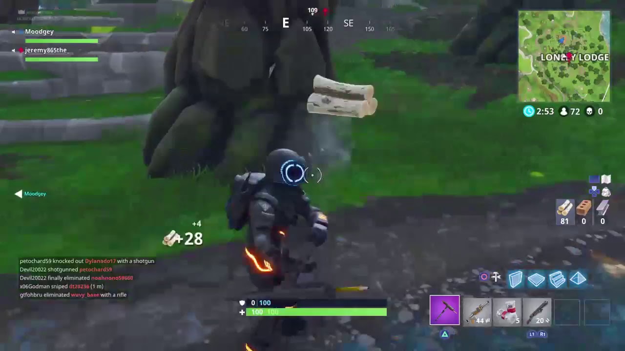 Fortnite duos with favorite youtuber moodge