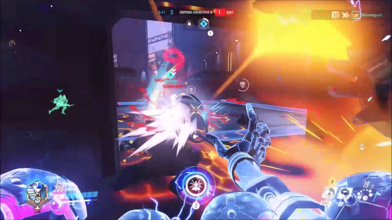 Overwatch Competitive Play That Time I Got Nano Boosted Twice... As