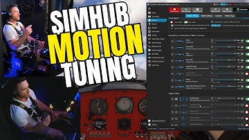 Flight Sim Motion Compensation & SimHub Tuning