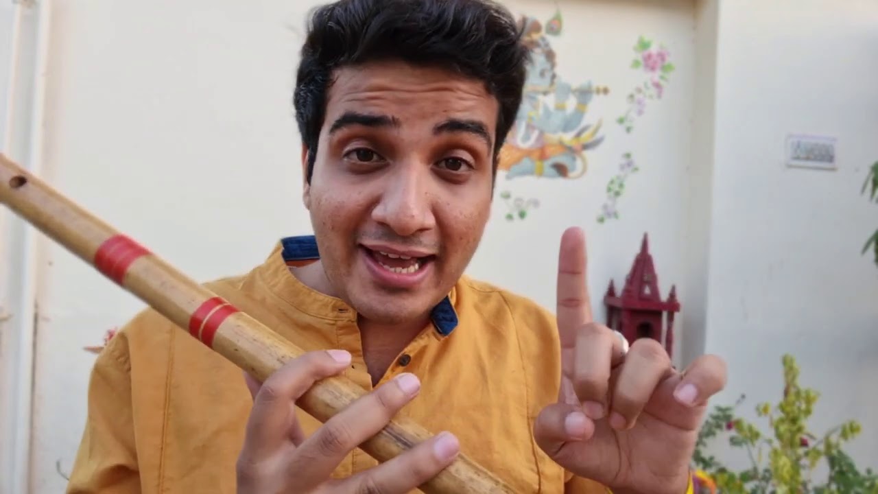 Обучение игре на флейте / как держать базовую флейту | Чинмей Гаур