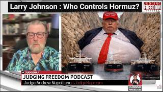 Larry Johnson : Who Controls Hormuz + Short excerpt of Baboon's Blockade with Col Larry Wilkerson.
