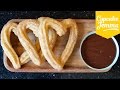 How to Make Churros and Chocolate (and it's almost VEGAN!) | Cupcake Jemma