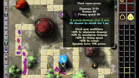 Gemcraft Chapter 0 Walkthrough - part 25 - levels 13, 14 & 15 sudden death