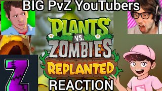Big Pvz Youtubers React To Pvz Replanted Trailer
