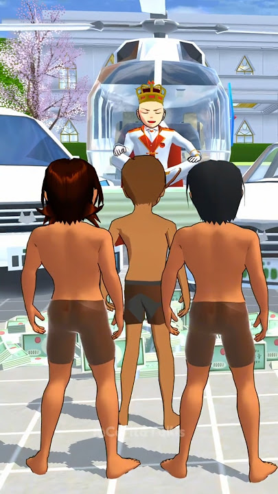 Orang Kaya Bodoh VS Orang Miskin Pintar #sakuraschoolsimulator