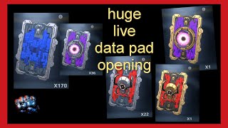 War Robots EF_Gaming HUGE Data pad opening 🎲