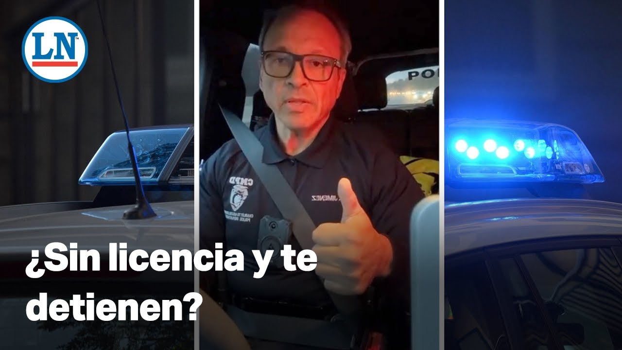 ¿Qué hacer si te para un policía y no tienes licencia? - YouTube
