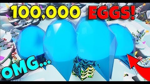 👑 I HATCHED 100,00 NEW ❄️☃️ Blizzard Eggs and GOT THIS (OMG) | Mining Simulator 2