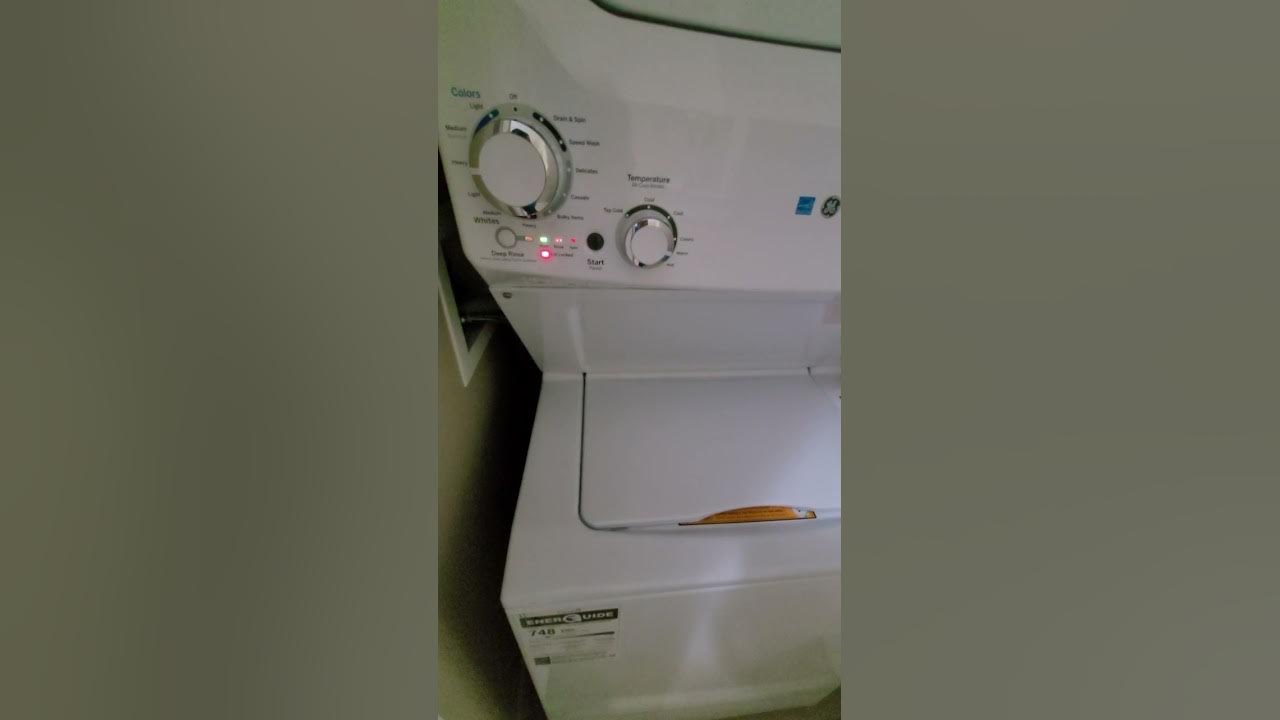 Defective Brand new GE washer YouTube