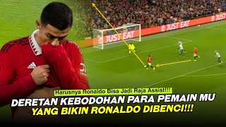 RONALDO IS GREATER THAN MESSI ??, Evidence of the Stupidity of Man United Players Harming Ronaldo