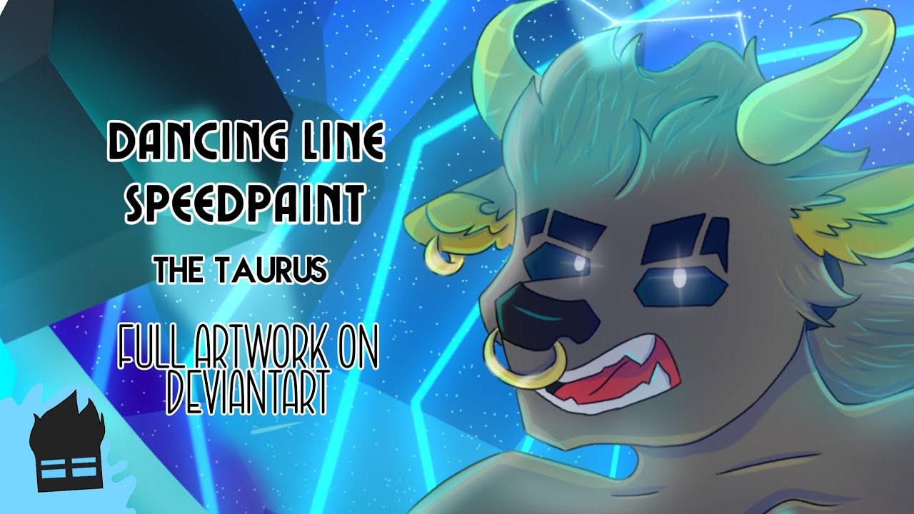 Characterization of The Taurus | Dancing Line Speedpaint | Untitled Guy ...
