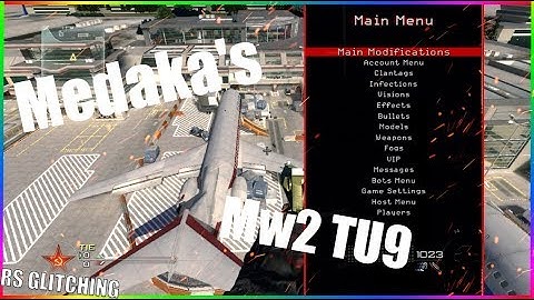 MW2 TU9 Best Free Host Mod Menu *Medaka