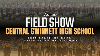 Central Gwinett High School Field Show 2025 Salem High School Battle Of The Bands 4K 2160P