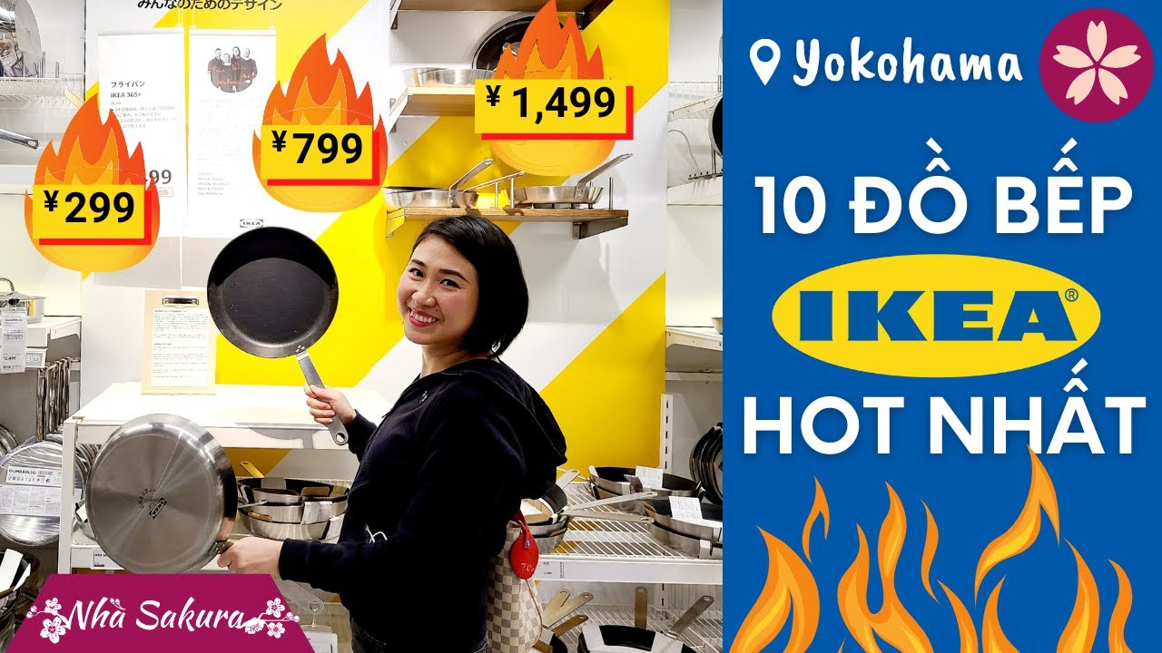 10 đồ bếp IKEA nhất định PHẢI SỞ HỮU ! Review đồ bếp IKEA Nhật Bản | JAPAN LIFE #16 | Nhà Sakura