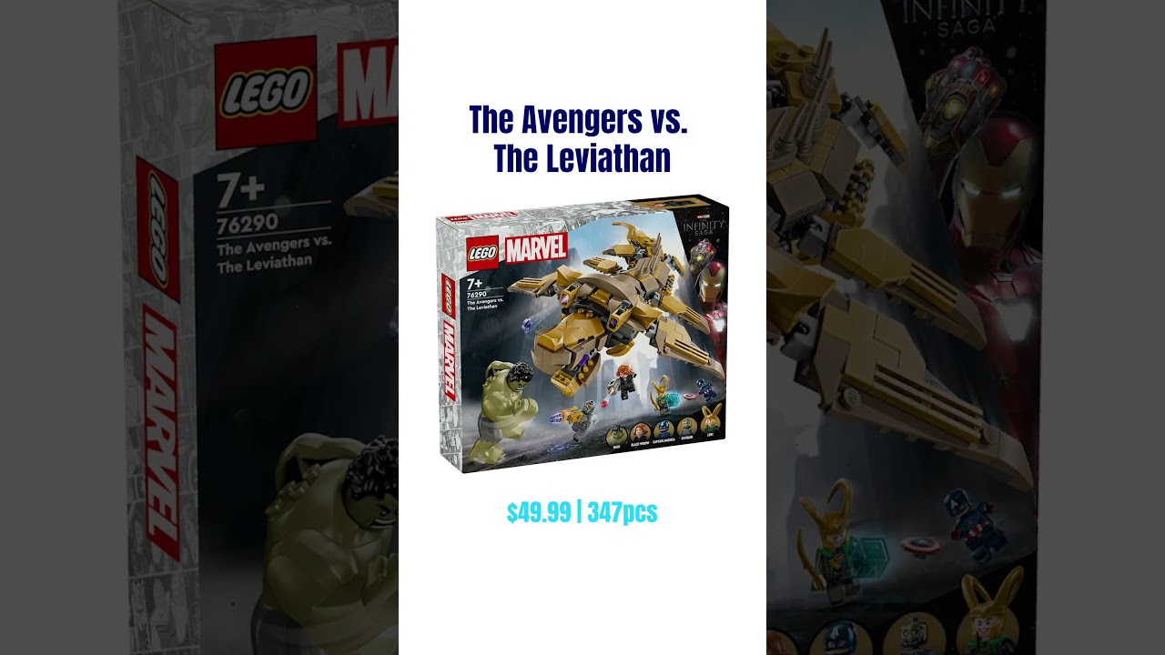 LEGO Marvel 2024 Summer Sets Revealed!  