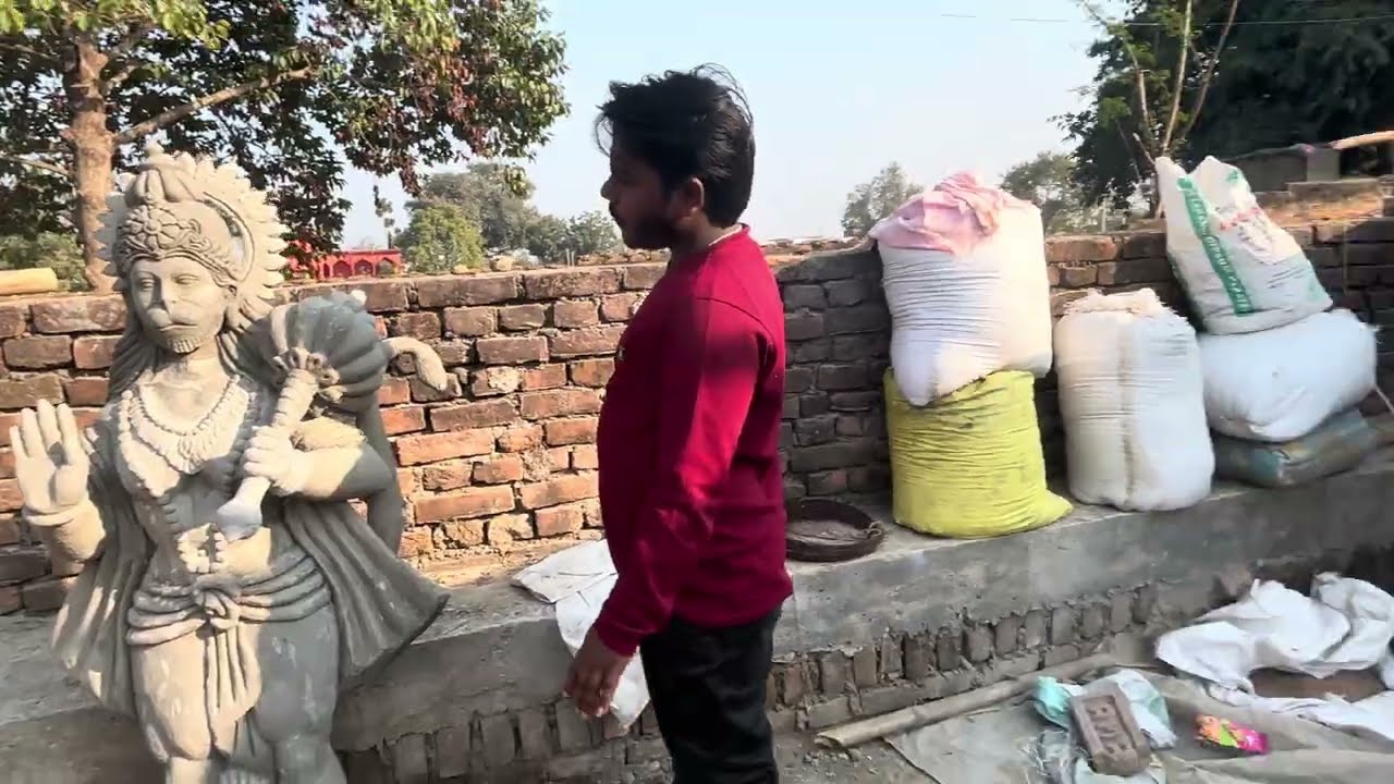 Hanuman ji aur yagy ka murti #murti #video 