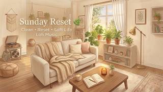 Sunday Reset Lofi 🌿 | Soft Life Music for Cleaning, Relaxing & Resetting Your Space screenshot 4