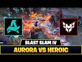 [ID] RAMPAGE COY! ELIMINATION QUARTERFINAL MATCH!! AURORA VS HEROIC ▌BLAST SLAM IV DOTA 2 HIGHLIGHTS