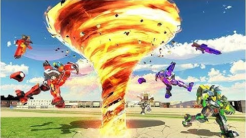 New Tornado Robot Transform | Robot Transforming Android GamePlay | By Game Crazy