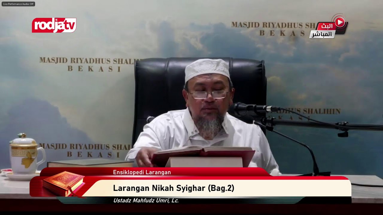 [LIVE] Ustadz Mahfudz Umri, Lc | Ensiklopedi Larangan