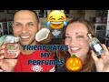 Friend Rates My Fragrance 🤣 #fragrance #blindsnifftest #fragrancefriday