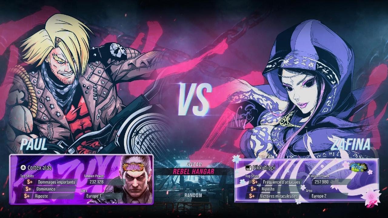 TEKKEN 8 (SEASON2) Cortex alaa (Paul) vs (Zafina) Pikkuhipp Matches