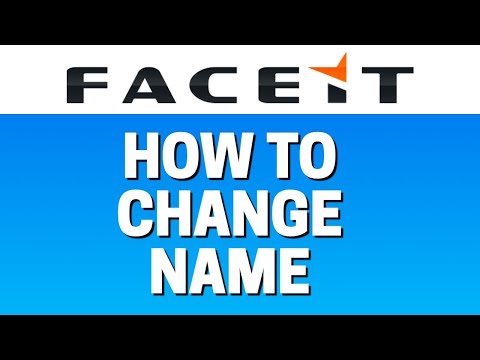 How To Change Name In Faceit