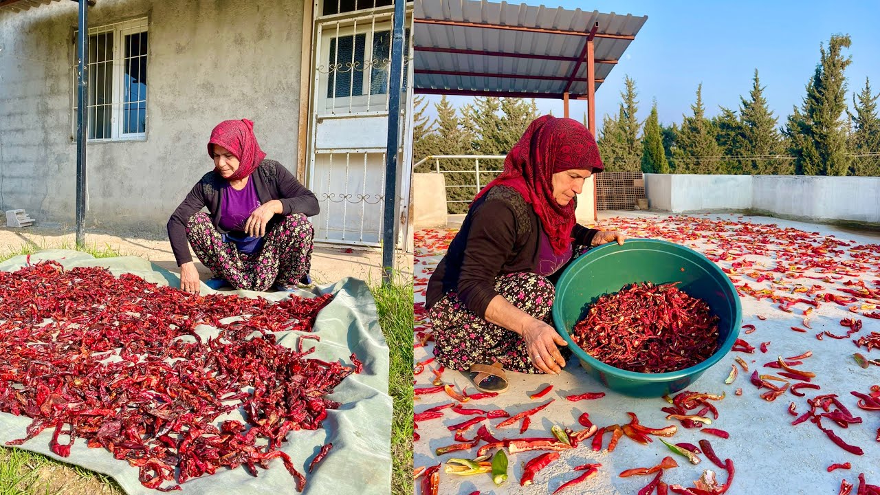 Köyde Kış Ayı Son Toprak Yemeği ~ Annem Köy Evi Yemekleri