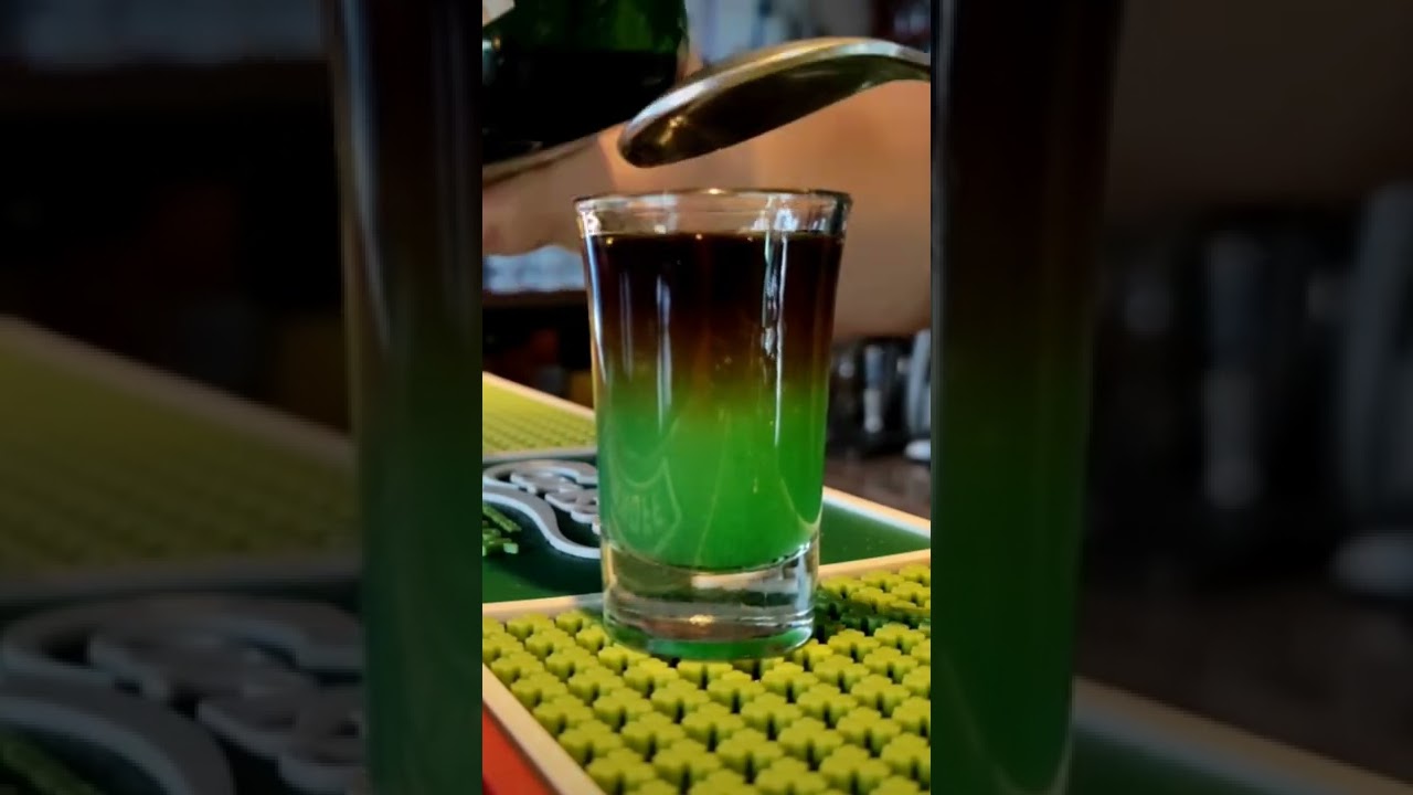 Bong Water shot cocktail 