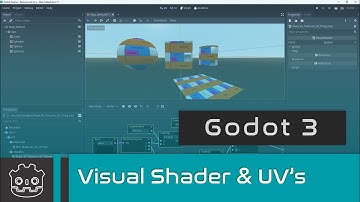 Godot 3 - Visual Shaders and UV