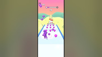 ROPE MAN-⚡New Update⚡-Walkthrough All Level (IOS-Android) #RUNRICH3D #SHORT #VOODOO