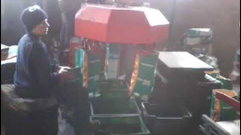 HD 3 Charcoal Bagging Machine