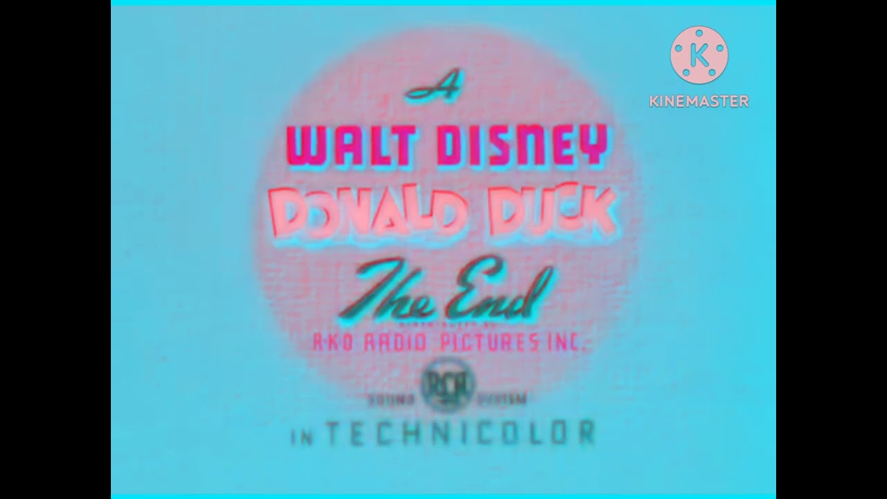 Disney Closing Title (1942 1947) Effects