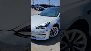 Tesla Totaled In Crash