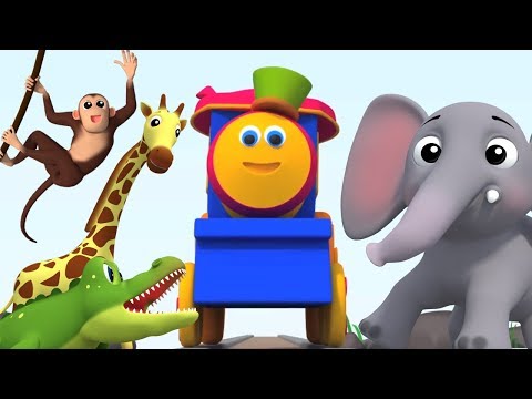 Bob der Zug | Tiere abc für Kinder | Alphabete lernen | Lernvideo für Kinder | Bob Train Animals ABC