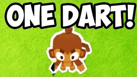 ONE DART MONKEY - How High Can We Go? BTD6