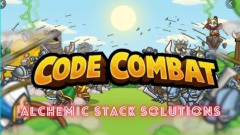 Alchemic stack solutions in codecombat python