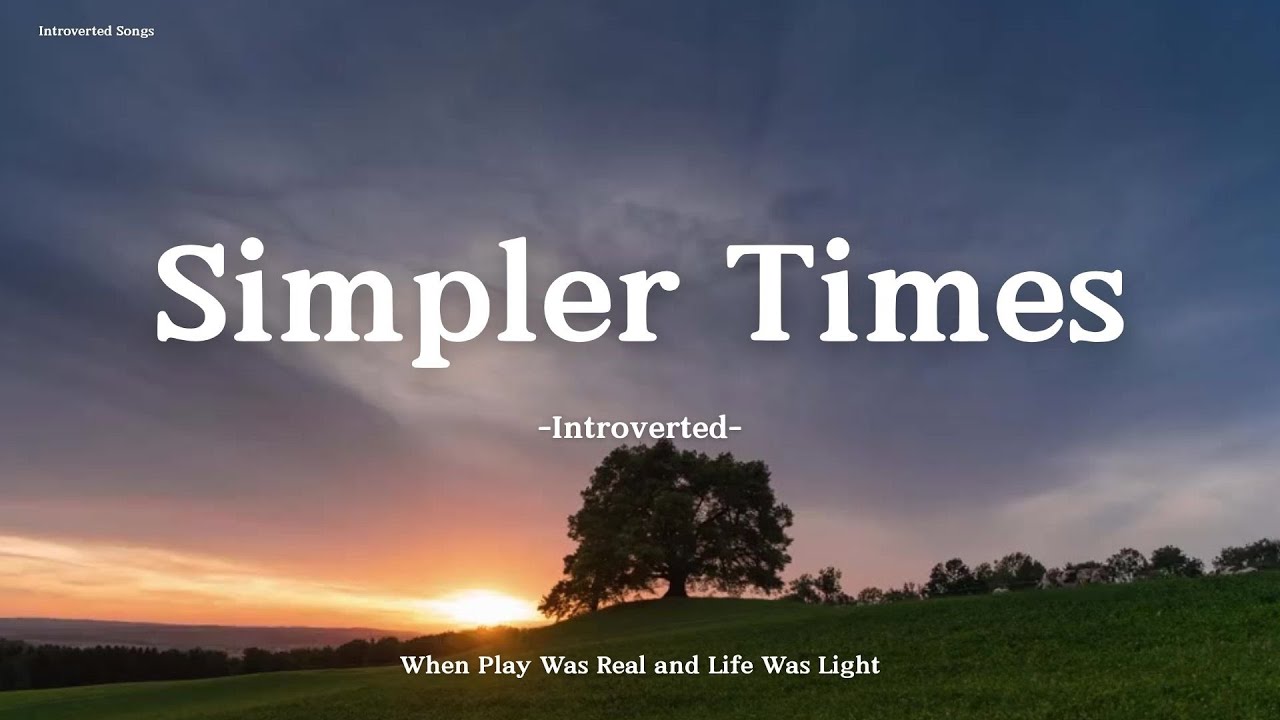 Watch Simpler Times - Introverted (Official Lyric Video) on YouTube Watch Simpler Times - Introverted (Official Lyric Video) on YouTube