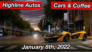 Highline Autos Cars & Coffee At High Street In Phoenix, Az - Jan 8 2022