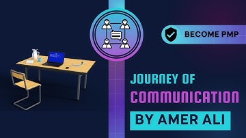 Journey of Communication by Amer Ali | Communication in PMP | PMP 2022