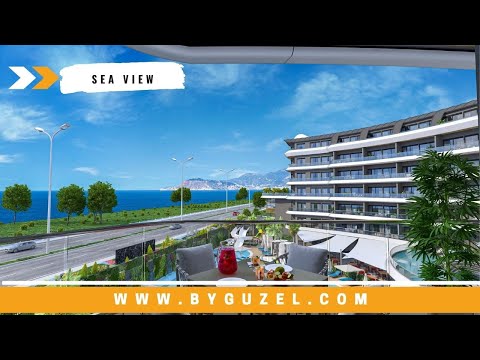 Buy Sea View Apartments in TURKEY ALANYA With Luxurious Infrastructure