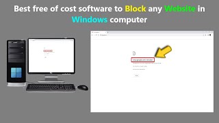 Best free of cost software to Block any Website in Windows computer. screenshot 5