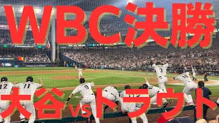 【現地映像】WBC 決勝 大谷 VS トラウト 優勝の瞬間をノーカット【選手目線】