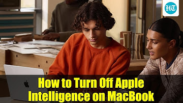 How to Turn Off Apple Intelligence on MacBook | Disable AI Features Easily