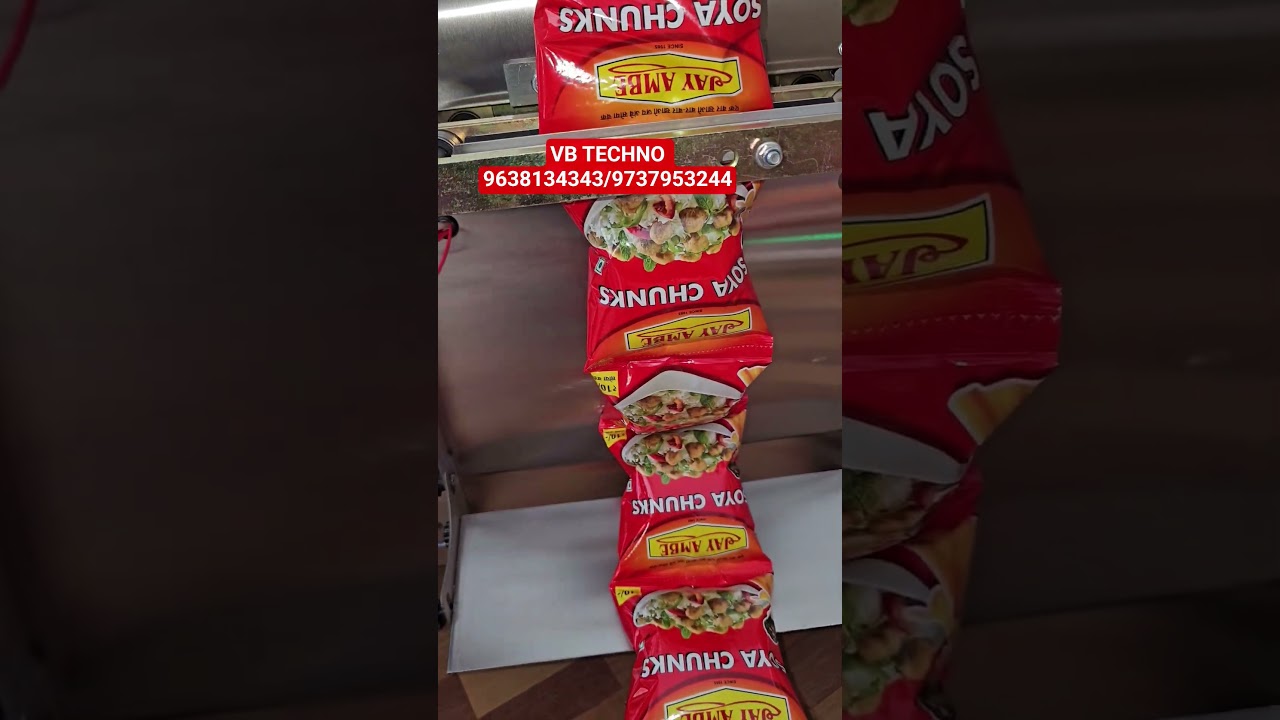 Soya Chunks Packing Machine