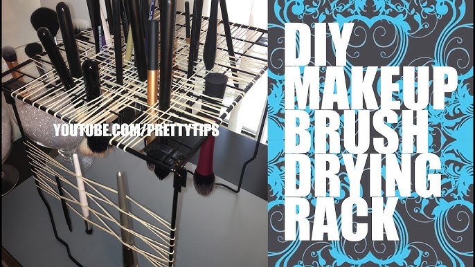 Brush drying rack