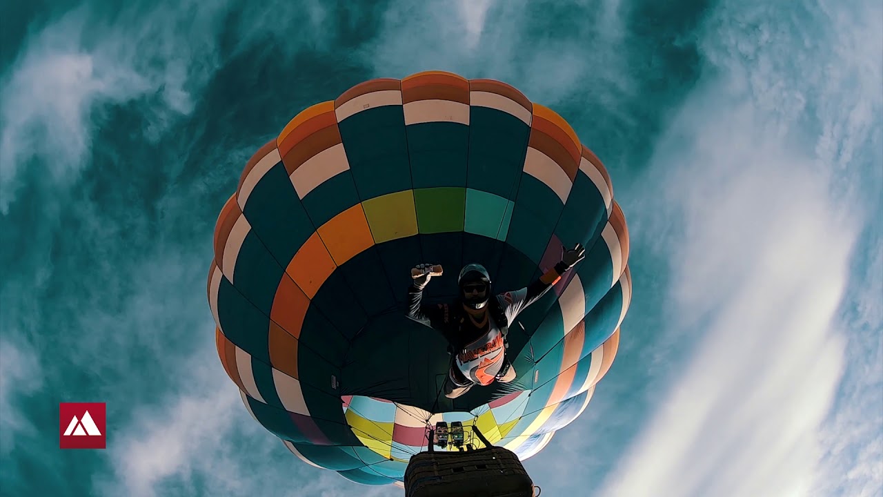 Hot Air Balloon Skydive!!! Dusty Hanks YouTube