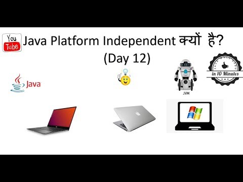 Core java Tutorial || Introduction to Java | video-12 || Java Platform Independent क्यों है?