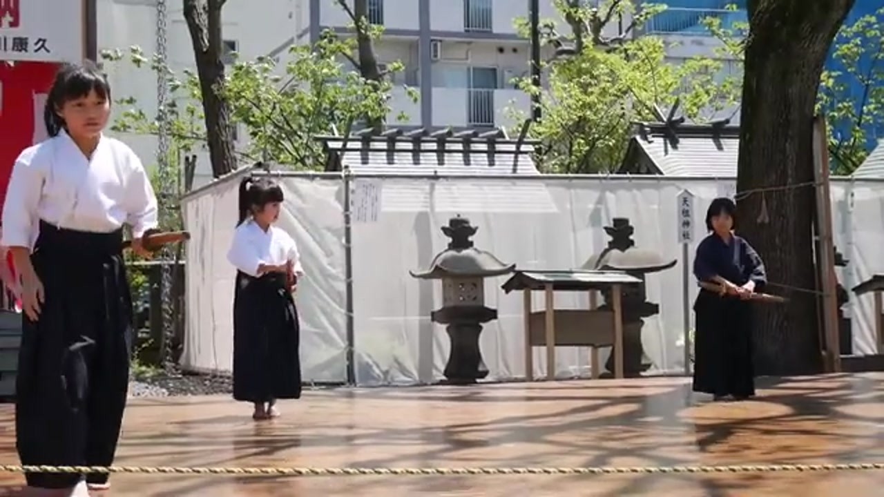 Ryūshin Shōchi-ryū, Kameido Katori Jinja 2016 (2)
