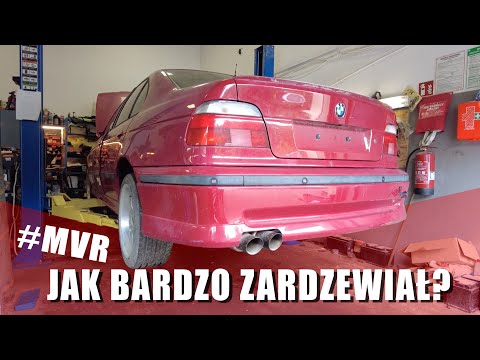 BMW E39 MVR V12 - Rozbieramy i sprawdzamy stan podwozia #VLOG3 [ENG Subtitles]